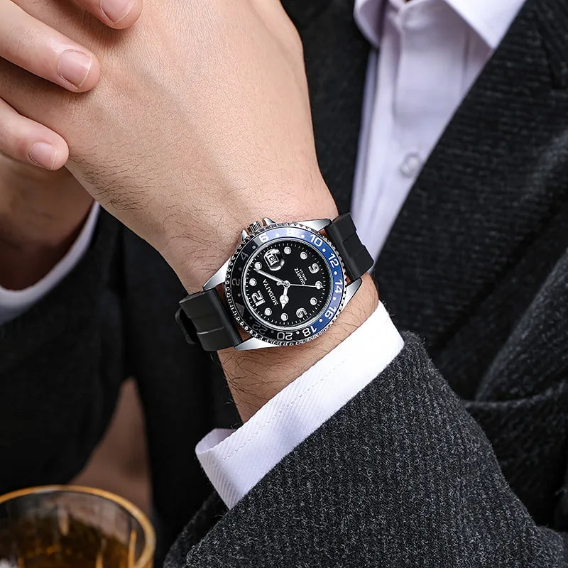 Men's Luxury Sport Watch – Date Display, Casual & Business Style