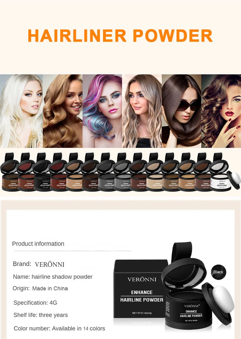 Hairline Shadow Power-Instantly Conceal Thinning Hair & Receding Hairline