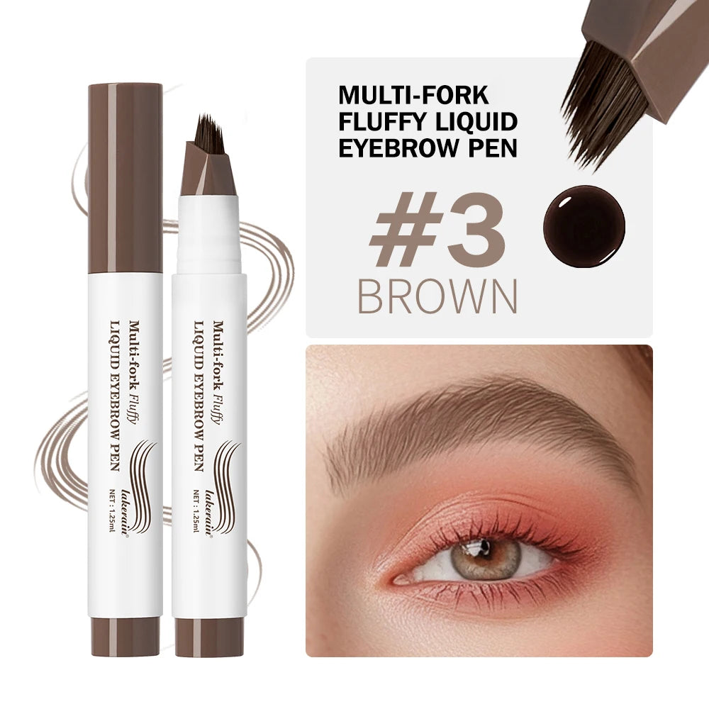 Waterproof Eyebrow Pencil - 4 Prong Tip Long Lasting