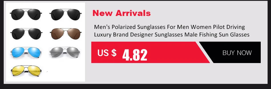 Fashion Square Polarized Sunglasses for Men- Vintage Designer UV400 Shades