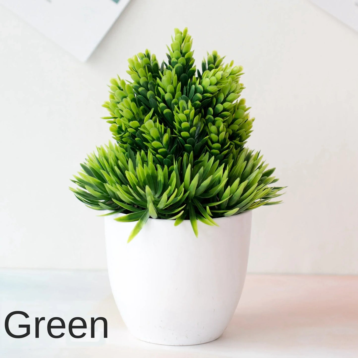 Artificial potted Bonsai Tree- Faux Green Plant for Hime, Garden & Patty Decor