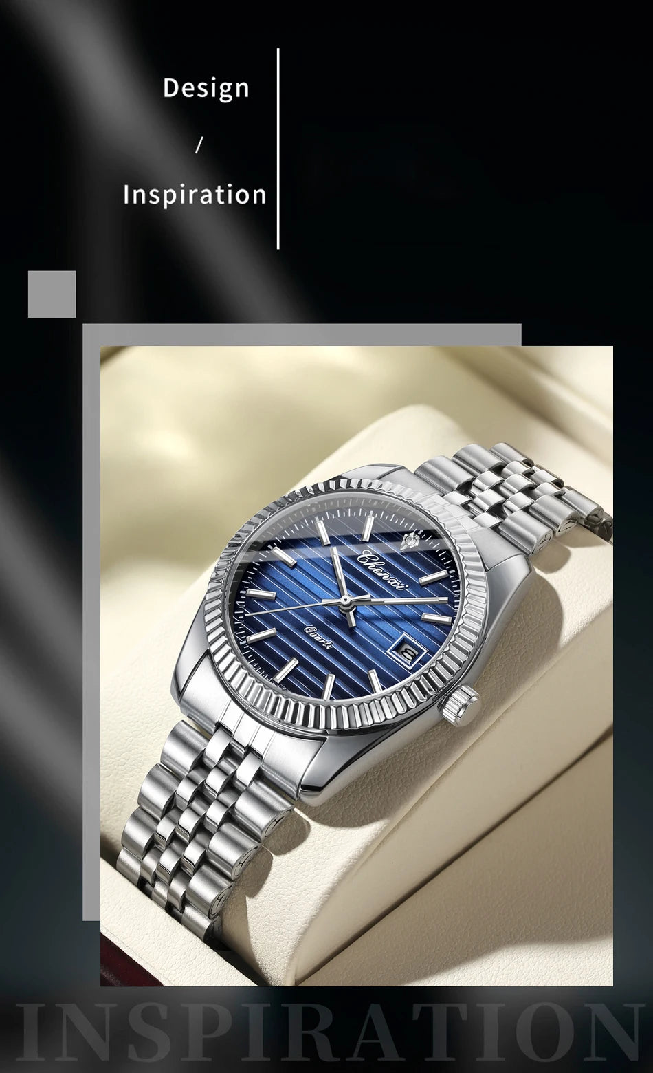 Men's Luxury Sport Watch- Date Display, Casual & Business Style