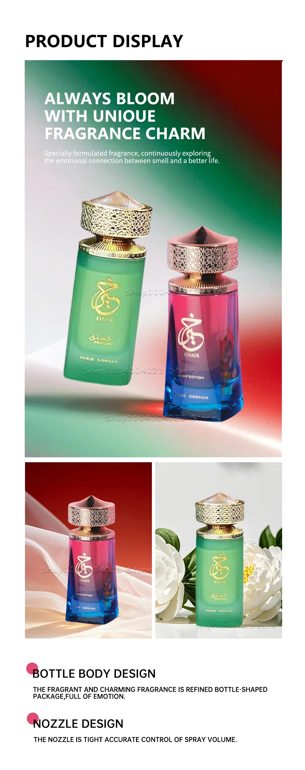 Khair Confection Eau de Parfum - Sweet Candy Scent 100ml