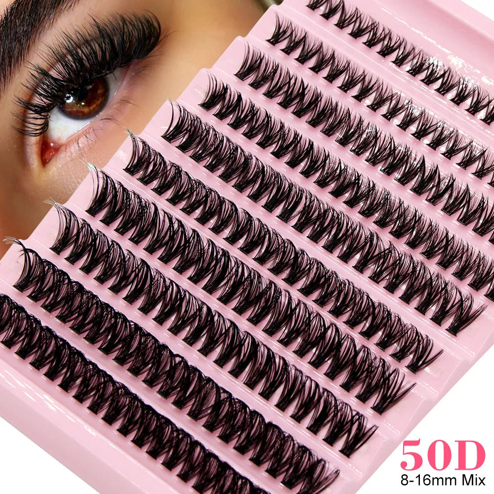 Big Capacity DIY Cluster Lashes 8-16mm