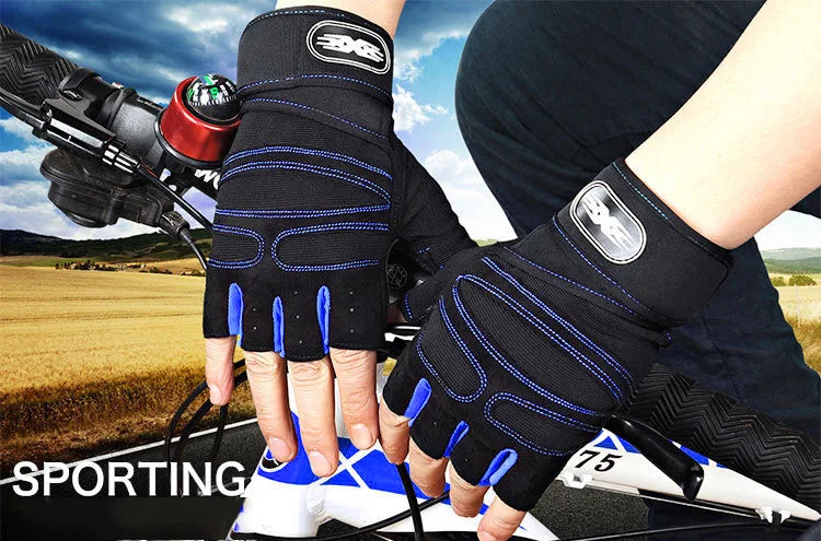 Gym Gloves for Men & Women Weightlifting Wristband Gloves for Fitness & Cycling