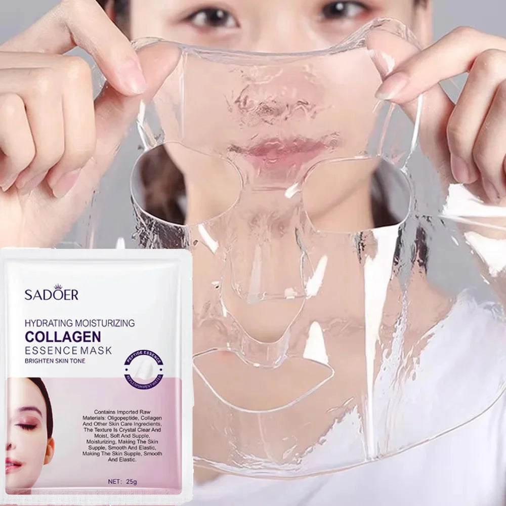 Collagen Anti-Aging Facial Mask Hydrating, Brightening & Wrinkle Repair