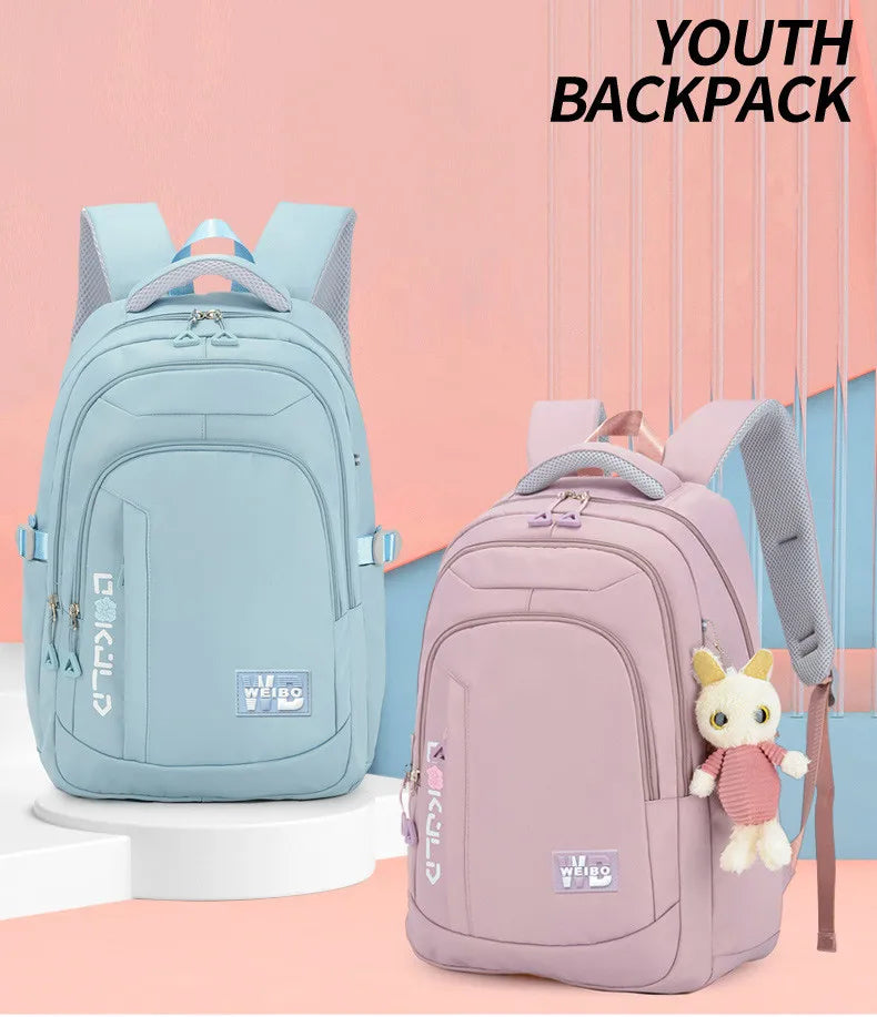 Backpack School Bag- Large Capacity Backpack for Kid's & Student