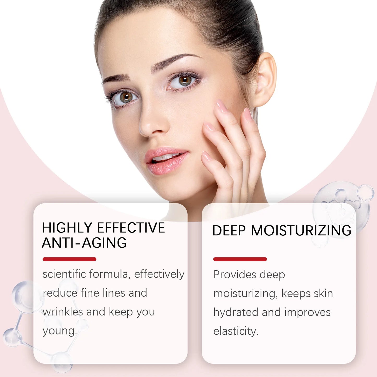 Instant Wrinkle Remover Face Cream Collagen Lifting Firming Fade Fine Lines Anti-Aging Whitening Moisturizing Korean Cosmetics
