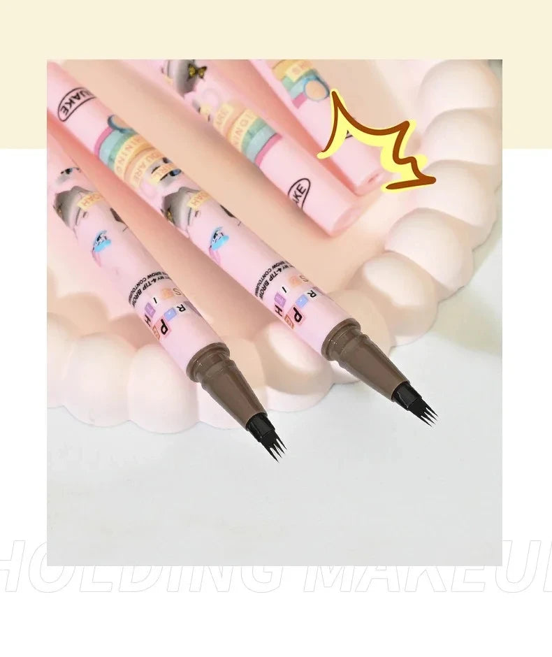 Waterproof Eyebrow Pencil - 4 Prong Tip Long Lasting