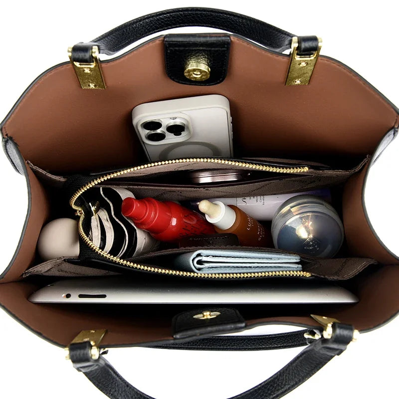 Luxury Designer Women's Handbag - High Quality Leather Shoulder Bags.