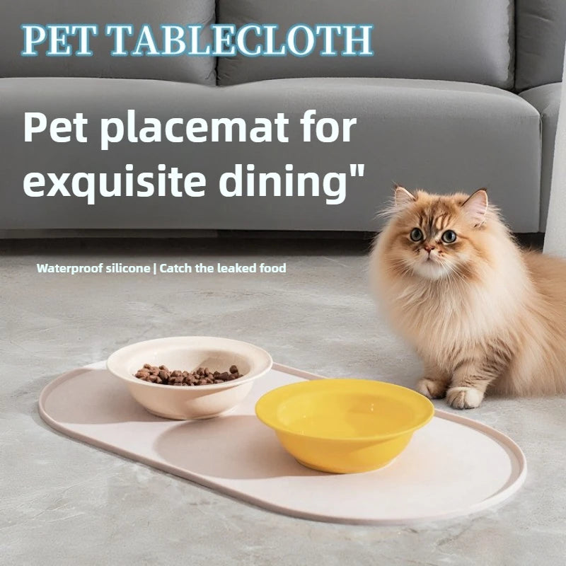 Non - slip Waterproof Pet Feeding Mat