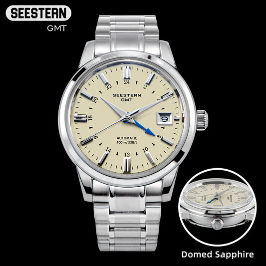 SEESTERN GMT Men of Watch Automatic NH34 Movement
