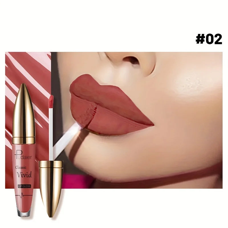 Matte Lip Glaze Long-Lasting