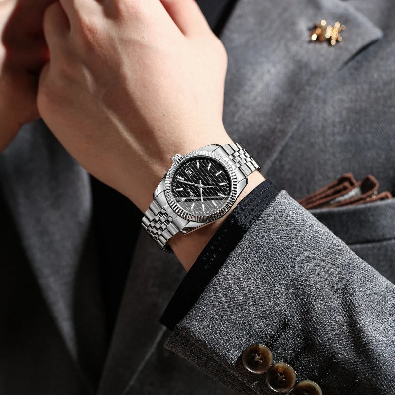 Men's Luxury Sport Watch- Date Display, Casual & Business Style