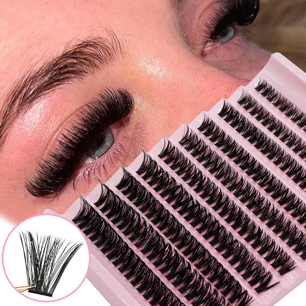 Big Capacity DIY Cluster Lashes 8-16mm