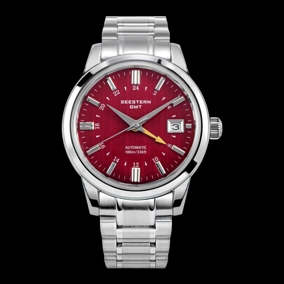 SEESTERN GMT Men of Watch Automatic NH34 Movement