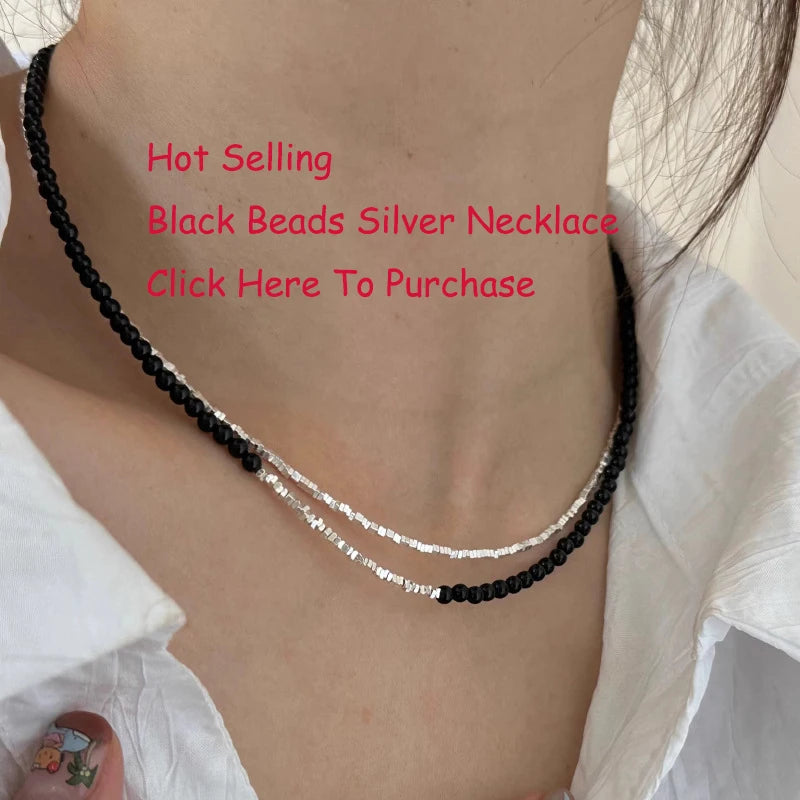 925 Sterling Silver Necklace Heart Pendant Love Adjustable Choker Elegant for Women Girl Jewelry Gift Dropshipping Wholesale