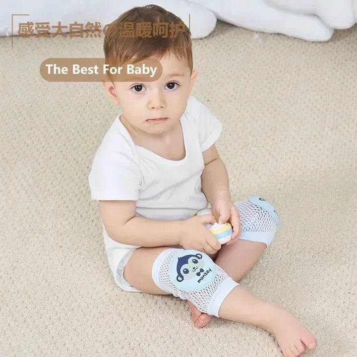 Baby Knee Pads Mesh Protector - Leg Warmers for Crawling
