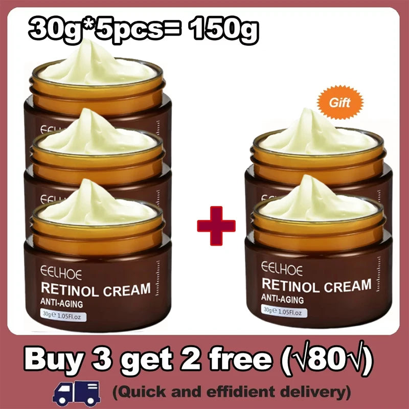 Retinol Wrinkle Remover Face Cream-Anti-Aging Lifting Moisturizing.