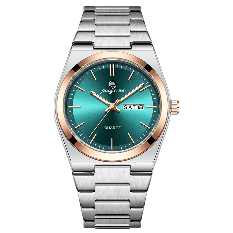 PAAZOMU Luxury Quartz Men's Watch Sport Waterproof Wristwatch