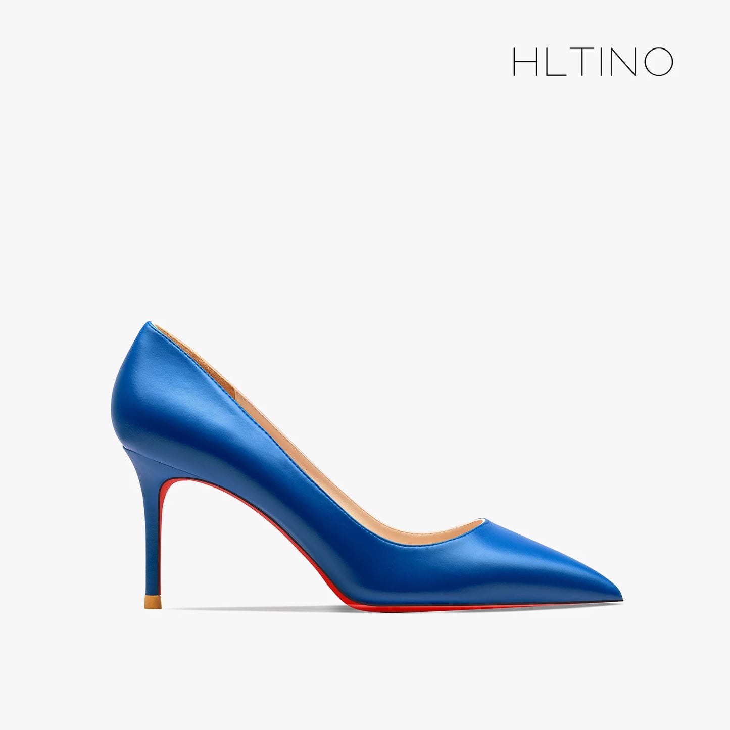 Heels for Ladies New Luxury Designer White Matte 12 cm High Heels Red Bottoms Pointed Toe Pumps Elegant Women Party Prom Shoes