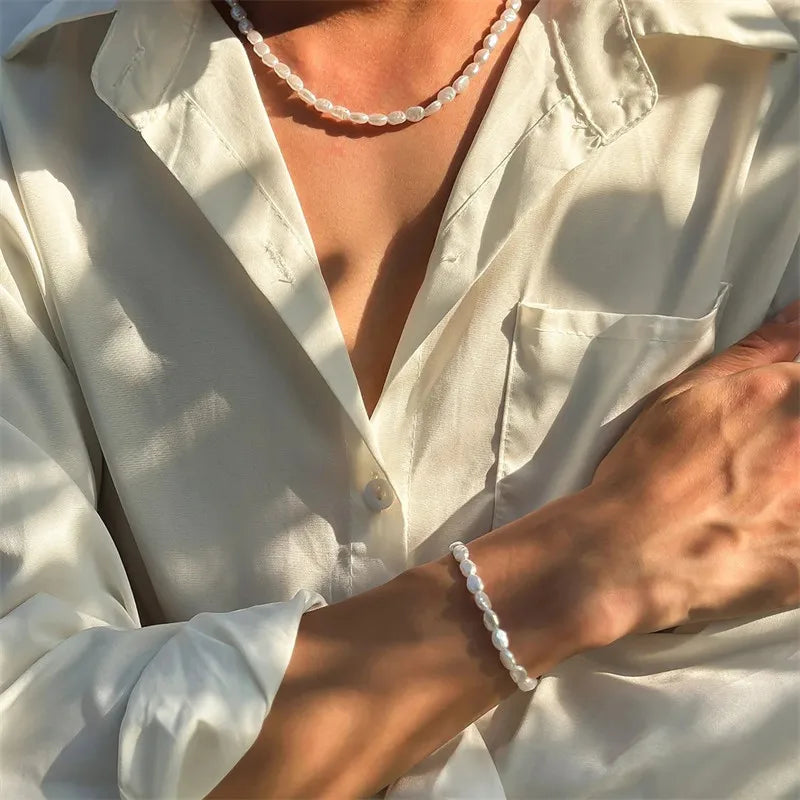 Fashion Pearl Choker Necklace for Women