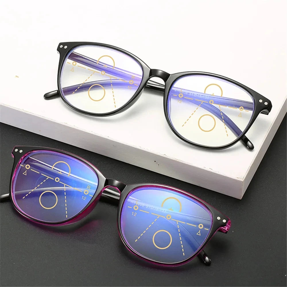 3-in-1 Progressive Multifocal Reading Glasses