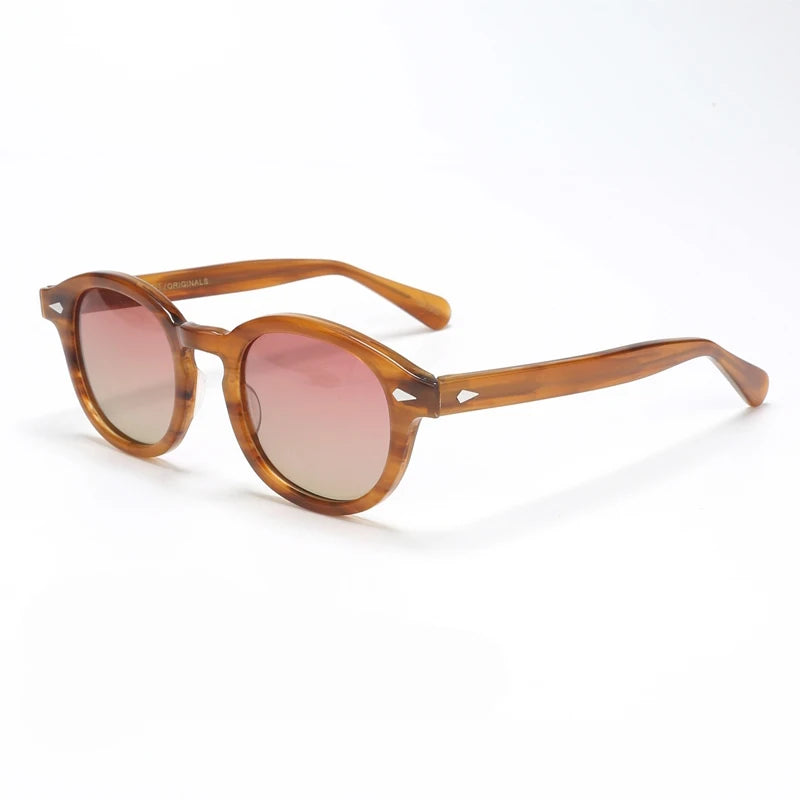 Fashion Polarized Sunglasses for Men- Johnny Depp Style UV400 Vintage Shades