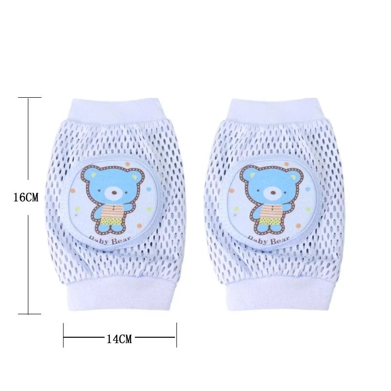 Baby Knee Pads Mesh Protector - Leg Warmers for Crawling