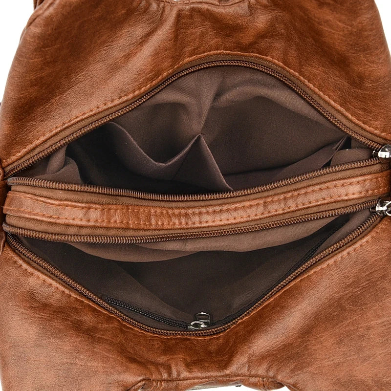 Luxury Soft Pu Leather Crossbody Bag Mini Shoulder & Tote Bag for Women Designer Handbags