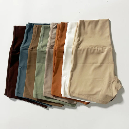 Women's High-Waist Yoga & Biker Shorts