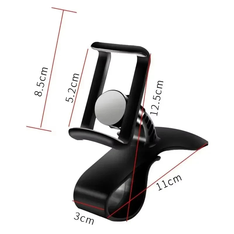 Car Phone Holder Mount- Auto Grip Dashboard Stand for iPhone and Android