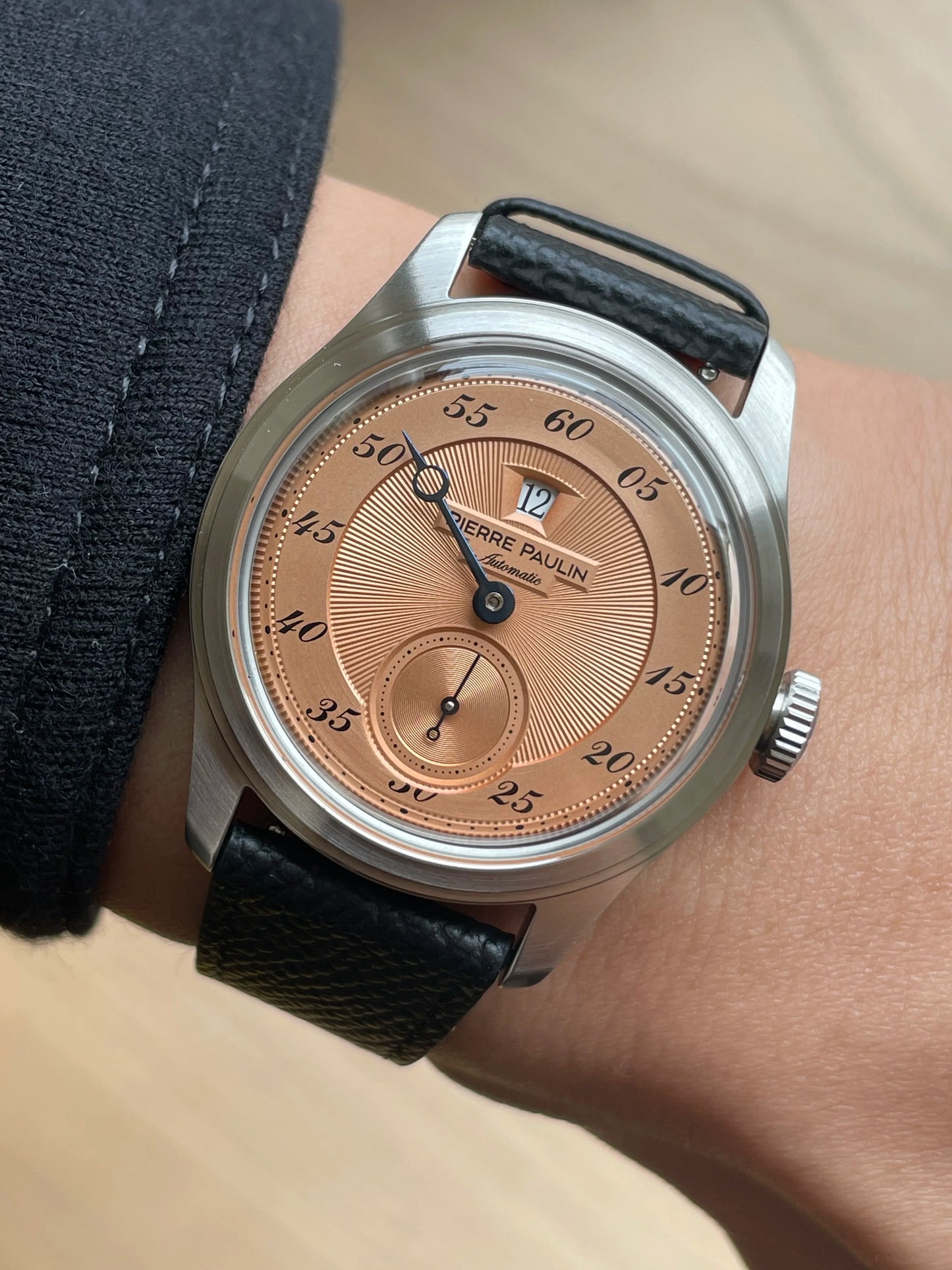 Pierre Puline Jumping Hour Men's Watch -Unique Dita, Premium Stlye