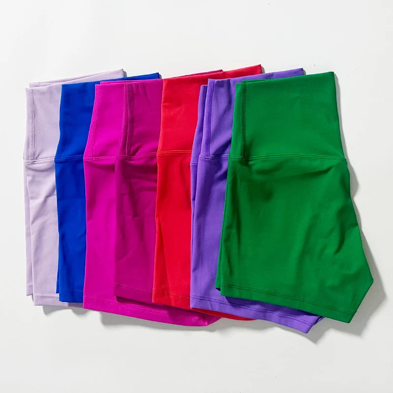 Women's High-Waist Yoga & Biker Shorts