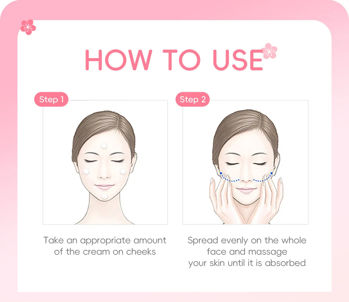 LAIKOU Sakura Face Cream - Brightening & Moisturizing 30g