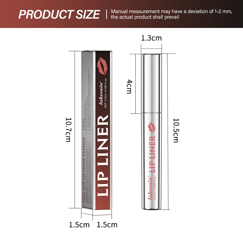 Peel Lip Liner Stain Tatto- Wat