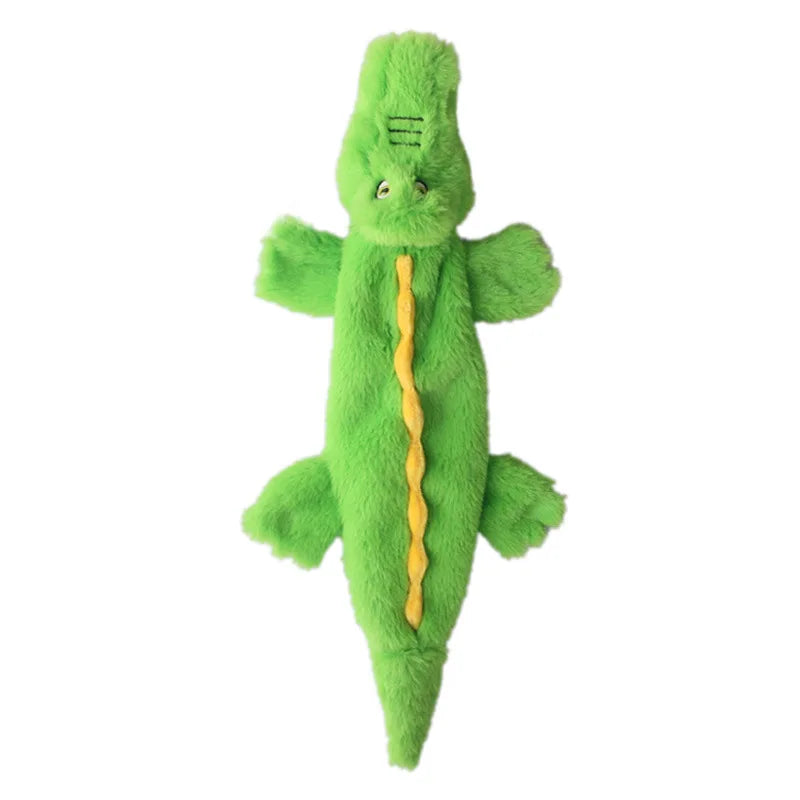 Funny Simulated Animal Plush Squeaky Dog Toy – Stuffingless Chew Toy for Dogs