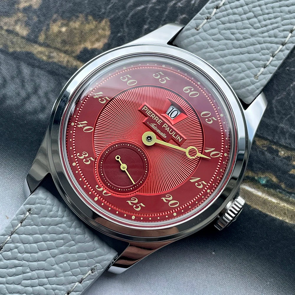 Pierre Puline Jumping Hour Men's Watch -Unique Dita, Premium Stlye
