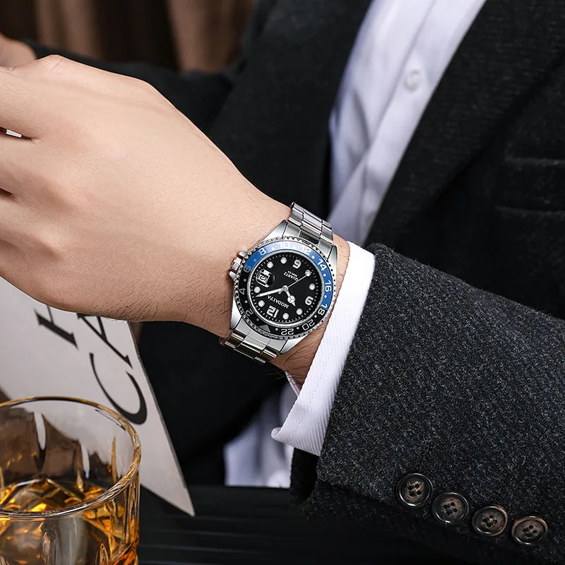Men's Luxury Sport Watch – Date Display, Casual & Business Style