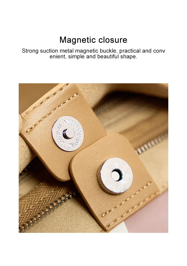 2025 Genuine Leather Buket Bag - Designer Crossbody Shoulder Bag for Women