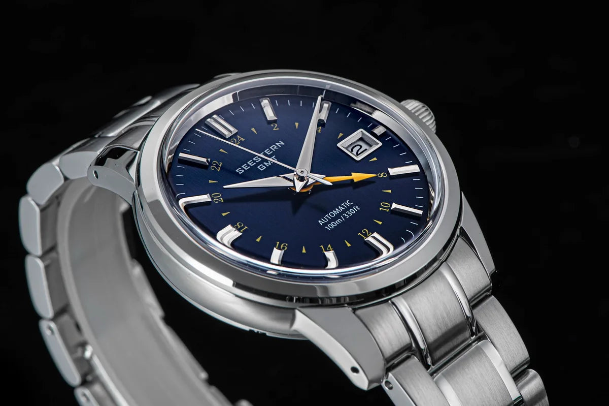 SEESTERN GMT Men of Watch Automatic NH34 Movement