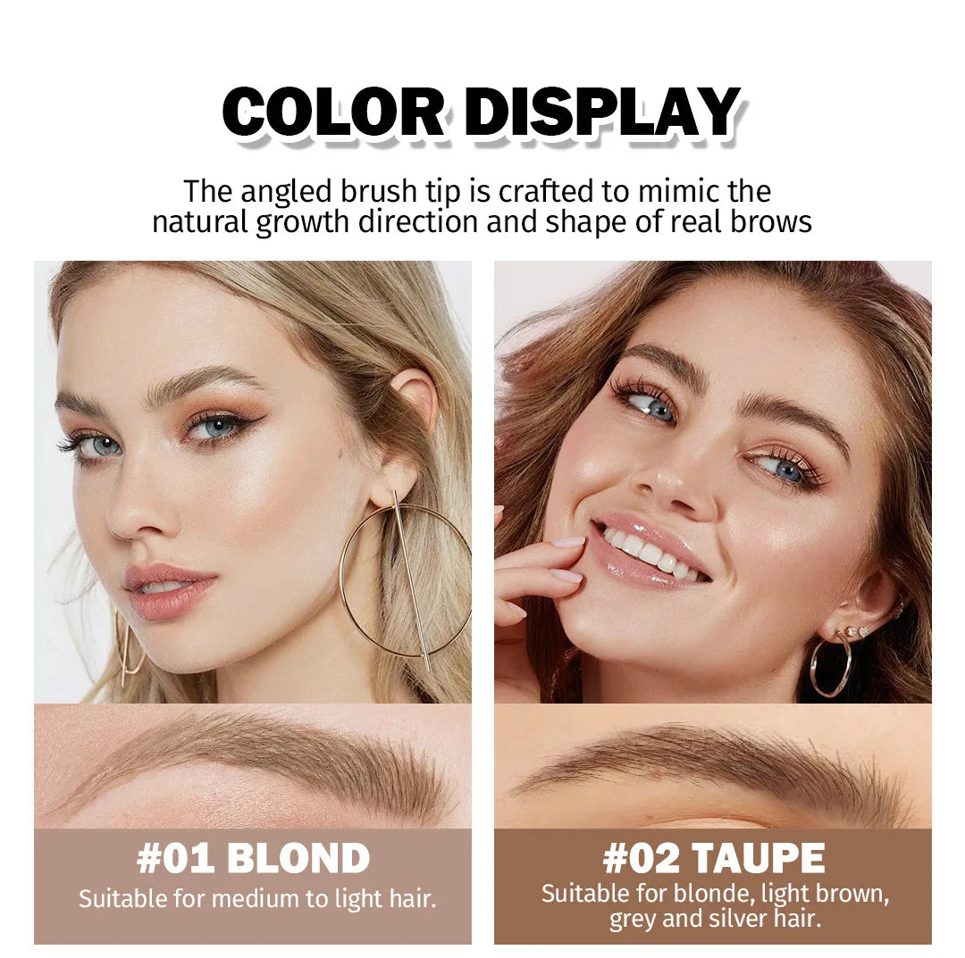 Waterproof Eyebrow Pencil - 4 Prong Tip Long Lasting