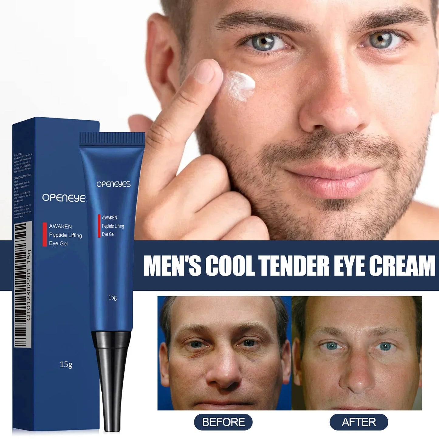 Men's Retinol Eye Cream - Dark circle & Eye Bags Remover