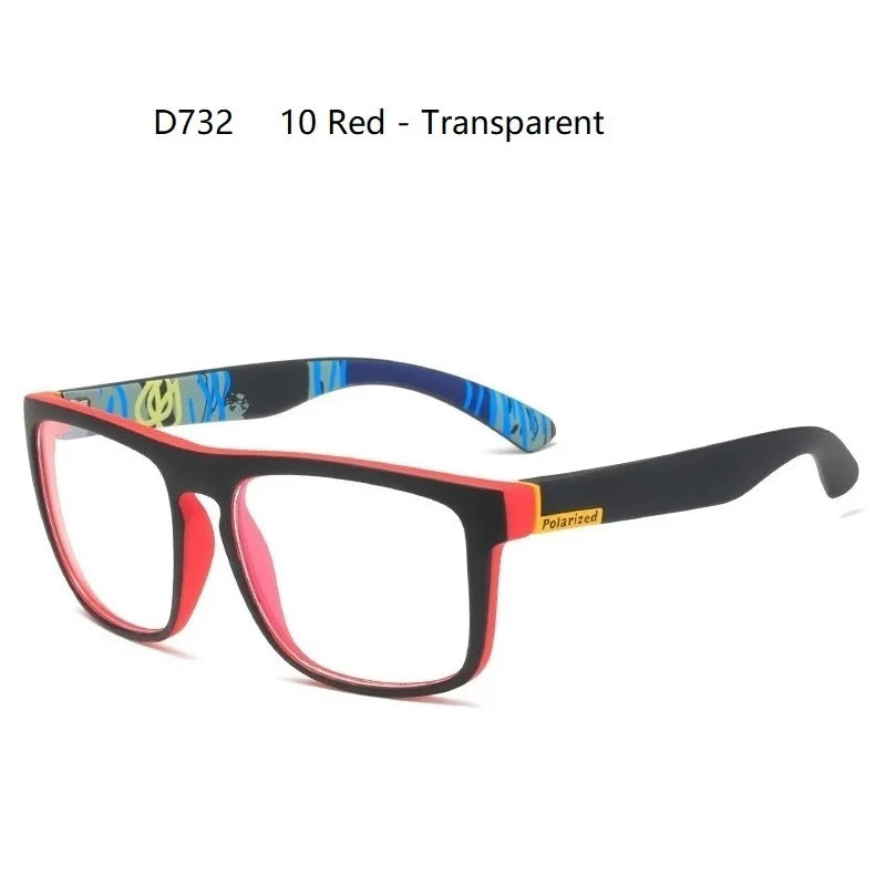 Fashion Square Polarized Sunglasses for Men- Vintage Designer UV400 Shades