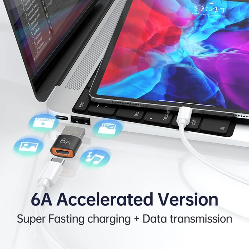 USB 3.0 to Type - C OTG Adapter High Speed Data Converter for iPhone, Android & Tablets