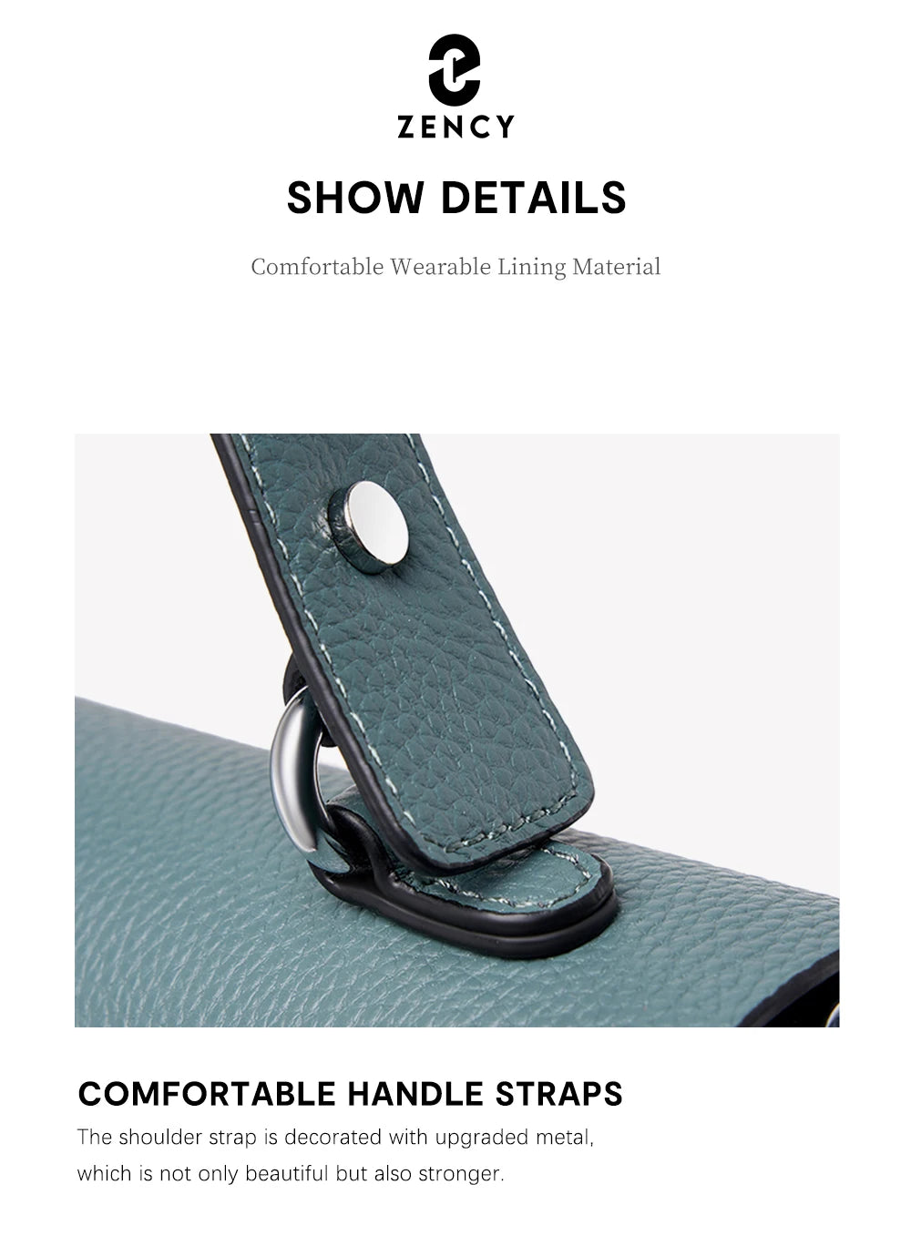Women's Genuine Leather Top - Handle Envelop Bag - Luxury Crossbody Handbag