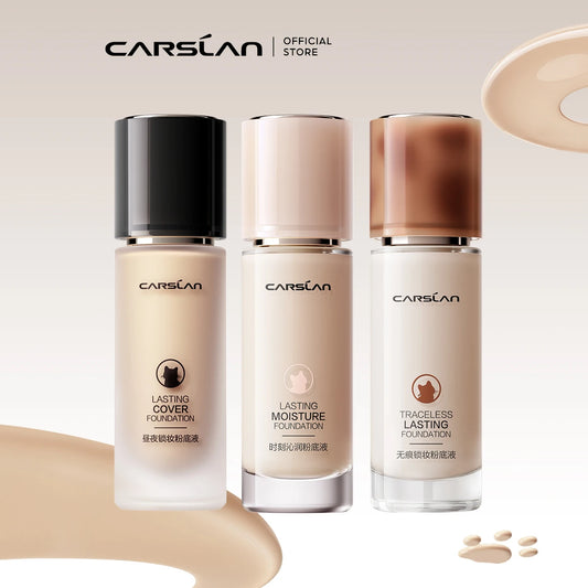 CARSLAN Long - Lasting Mattr Liquid Foundation Full Coverage Moisture Face Foundation