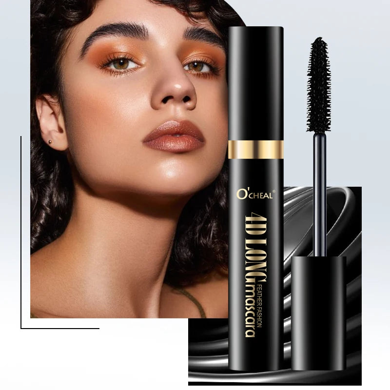 O' Cheal 3D Silk Fiber Mascara Volumizing & Lengthening Black Lash