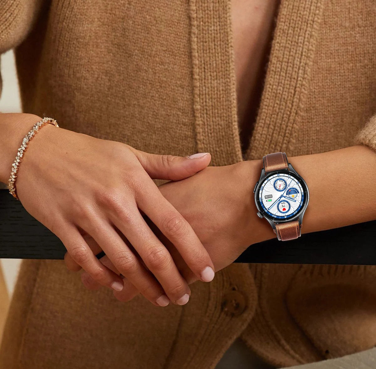 2025 Clinical Grade Laser Therapy Smartwatch - Blood Pressure Heart Rate Monitor