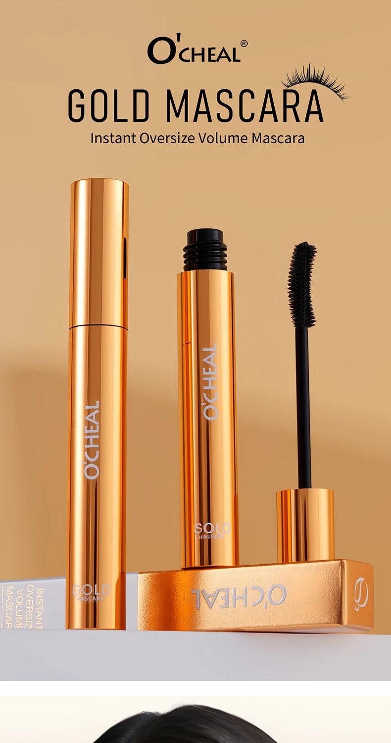 O' Cheal 3D Silk Fiber Mascara Volumizing & Lengthening Black Lash